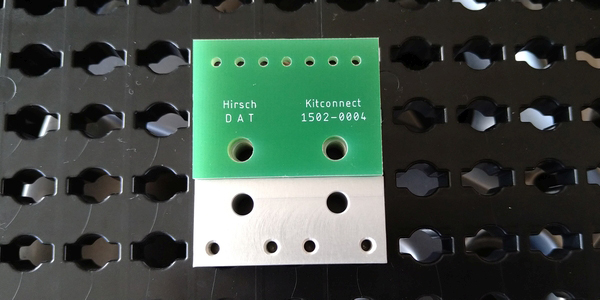 Kitconnect mounting plates for wire harness production