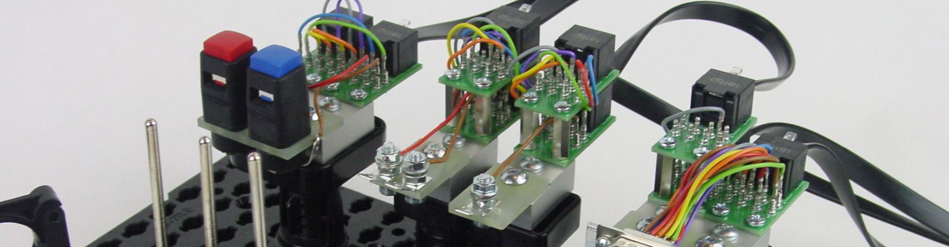 Connection of measurement technology in wire harness production